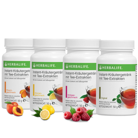 HERBALIFE -  koffeinhaltiges Instant-Kräutergetränk mit Tee-Extrakten