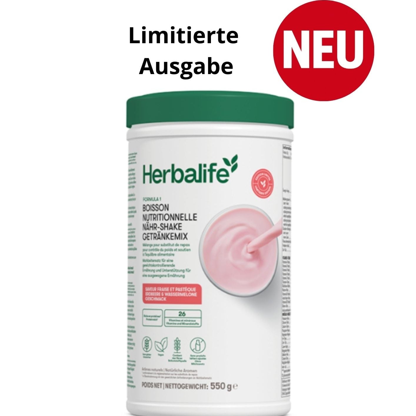 FORMULA 1- Erdbeere & Wassermelone Saisonale Edition